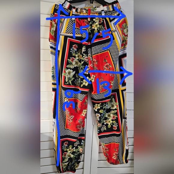 7th Avenue Design Studio Floral Pants - Picture 8 of 9